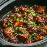 Slow Cooker Honey Garlic Chicken Recipe