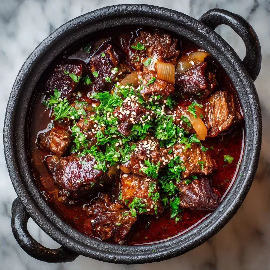 Korean-Inspired Pot Roast: An Incredible Ultimate Recipe That Will Amaze You Recipe - Recipe Image