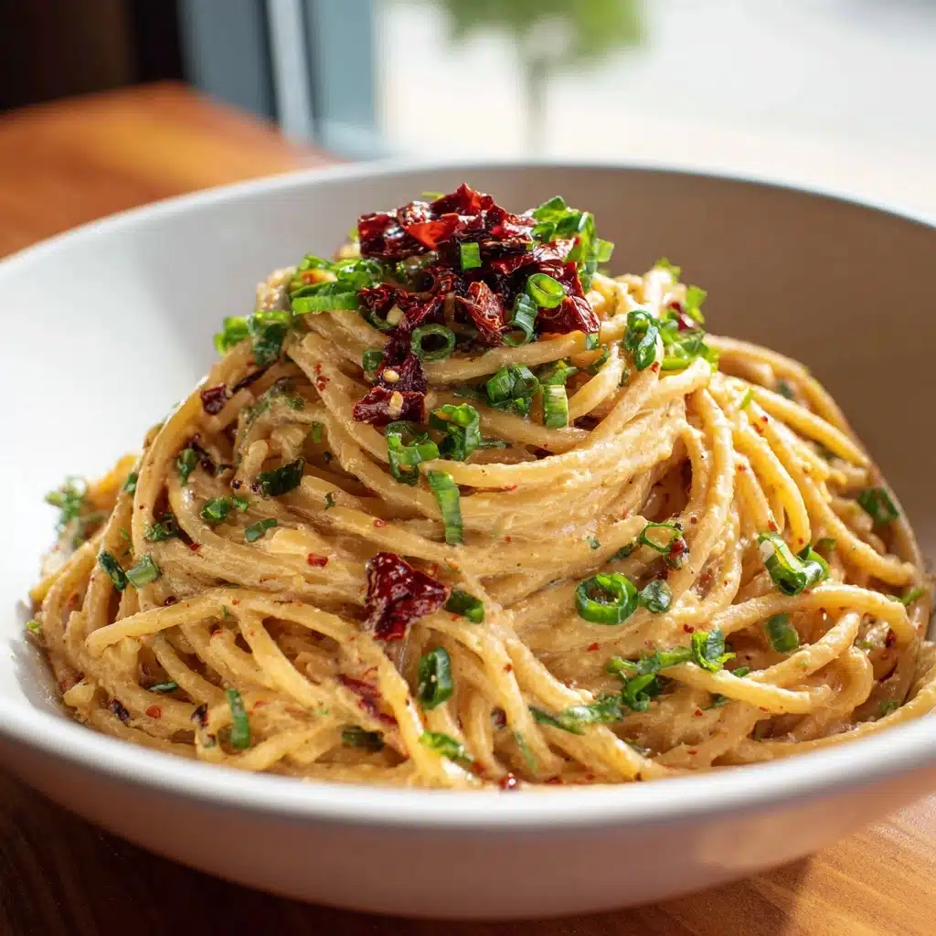 Caramelized Onion Pasta with Chilli Oil: An Incredible Ultimate Recipe - Recipe Image