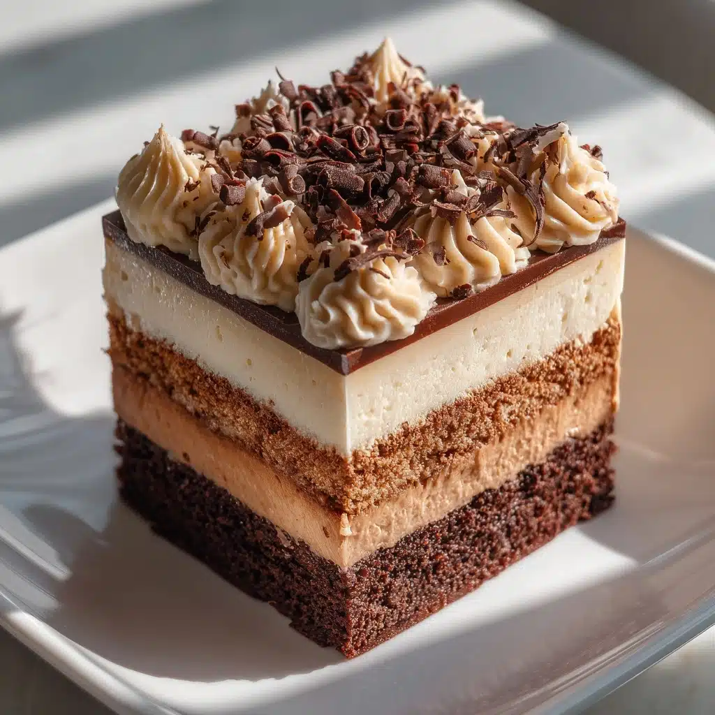 Easy Brownie Refrigerator Cake Recipe - Recipe Image