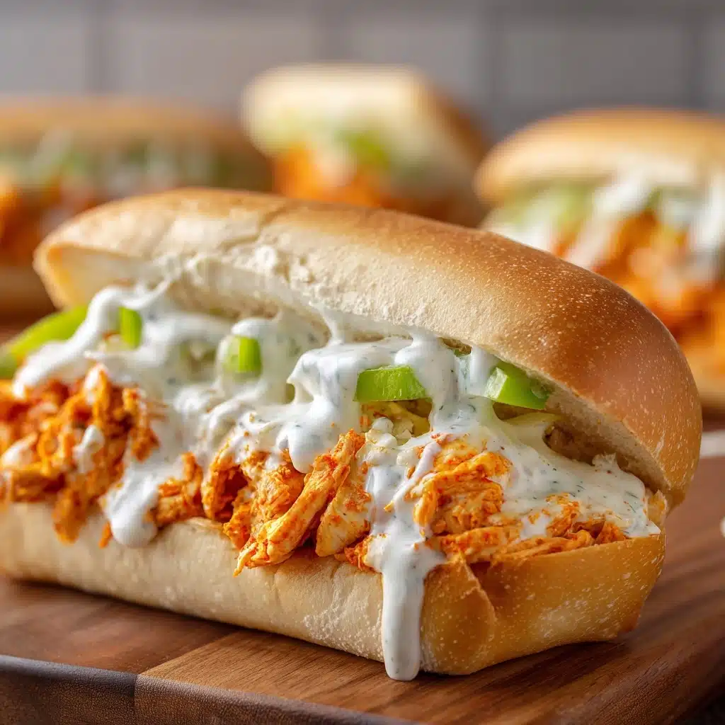 Buffalo Chicken Cheesesteak Recipe - Recipe Image