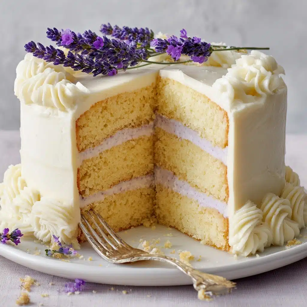 Lemon Lavender Cake Recipe - Recipe Image