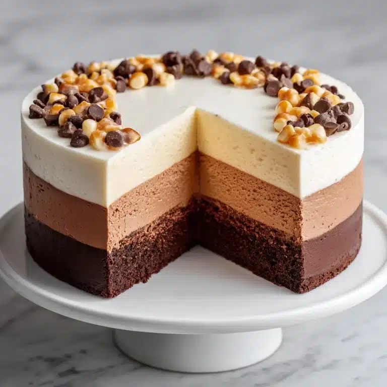 Tuxedo Cake: A Triple Chocolate Mousse Delight Recipe