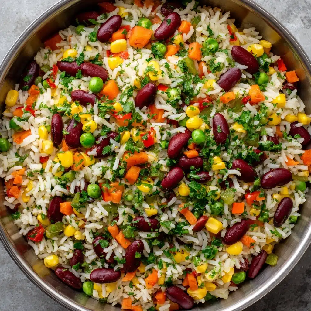 Very Veggie Rice and Beans Recipe - Recipe Image