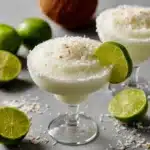 Coconut Lime Frozen Margaritas Recipe
