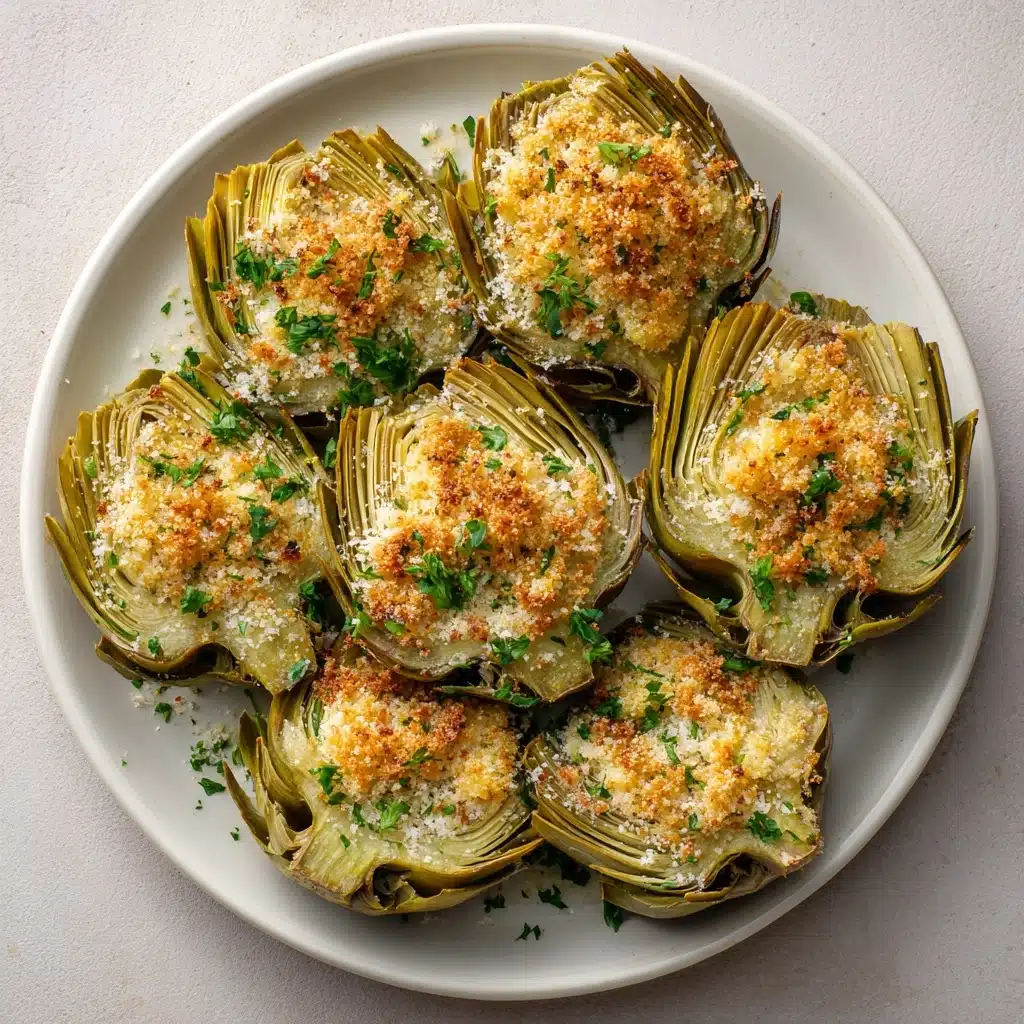 Crispy Parmesan Artichoke Hearts Recipe - Recipe Image