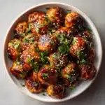 Honey Garlic Turkey Meatballs Recipe