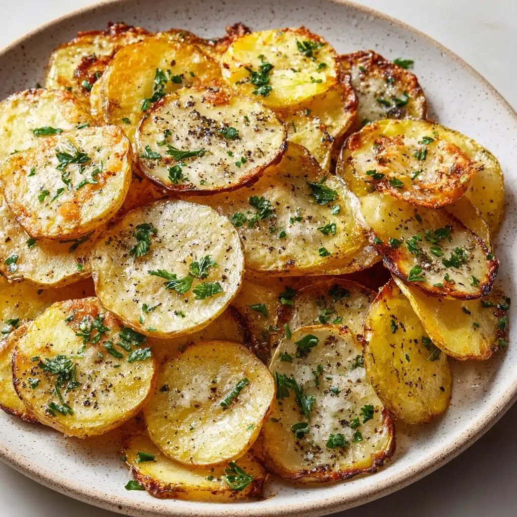 Healthy Air Fryer Sliced Potatoes Recipe - Recipe Image