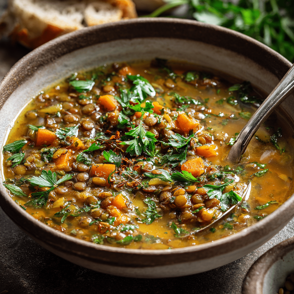 Veggie-Loaded Lentil Soup Recipe - Recipe Image