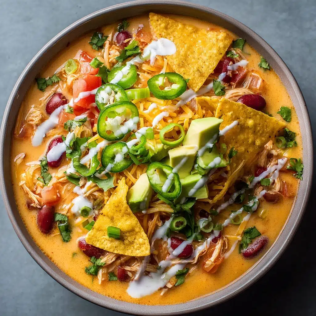 Creamy Chicken Tortilla Soup Recipe - Recipe Image