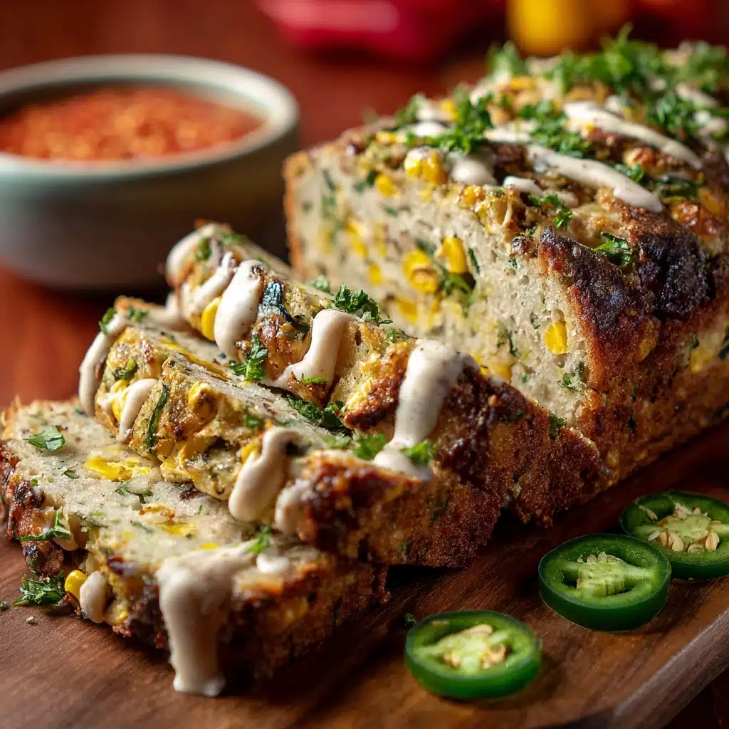 Smoky Jalapeño Popper Meatloaf with Creamy Ranch Drizzle Recipe - Recipe Image