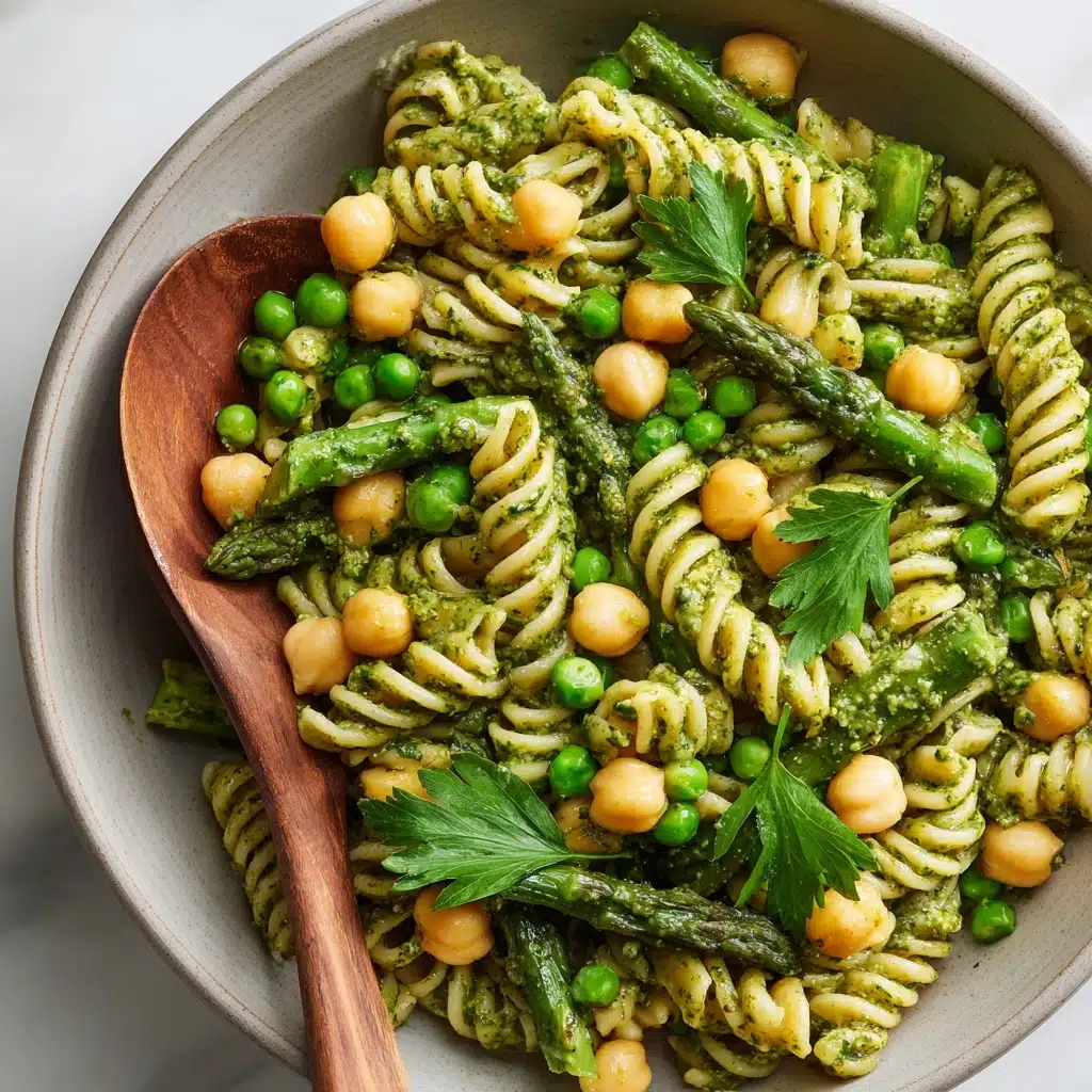 Green Goddess Pesto Pasta Salad Recipe - Recipe Image