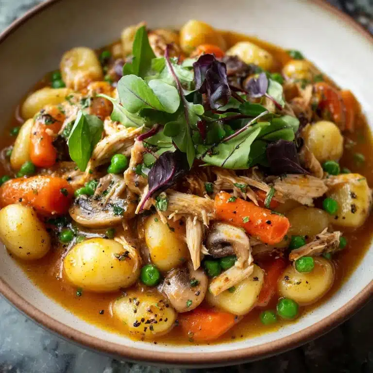 Creamy Chicken and Gnocchi Pot Pie Recipe