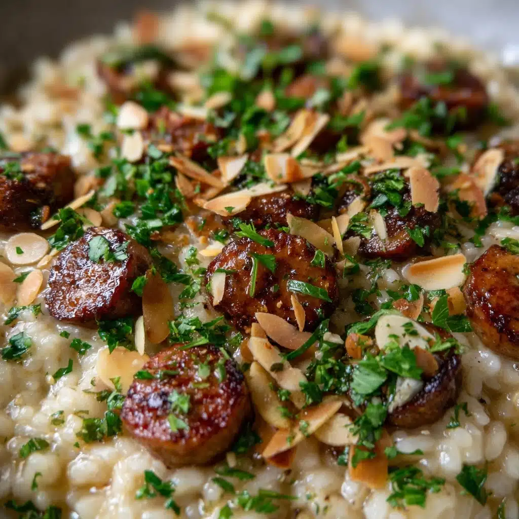 Creamy Italian Sausage and Rice Casserole Recipe - Recipe Image