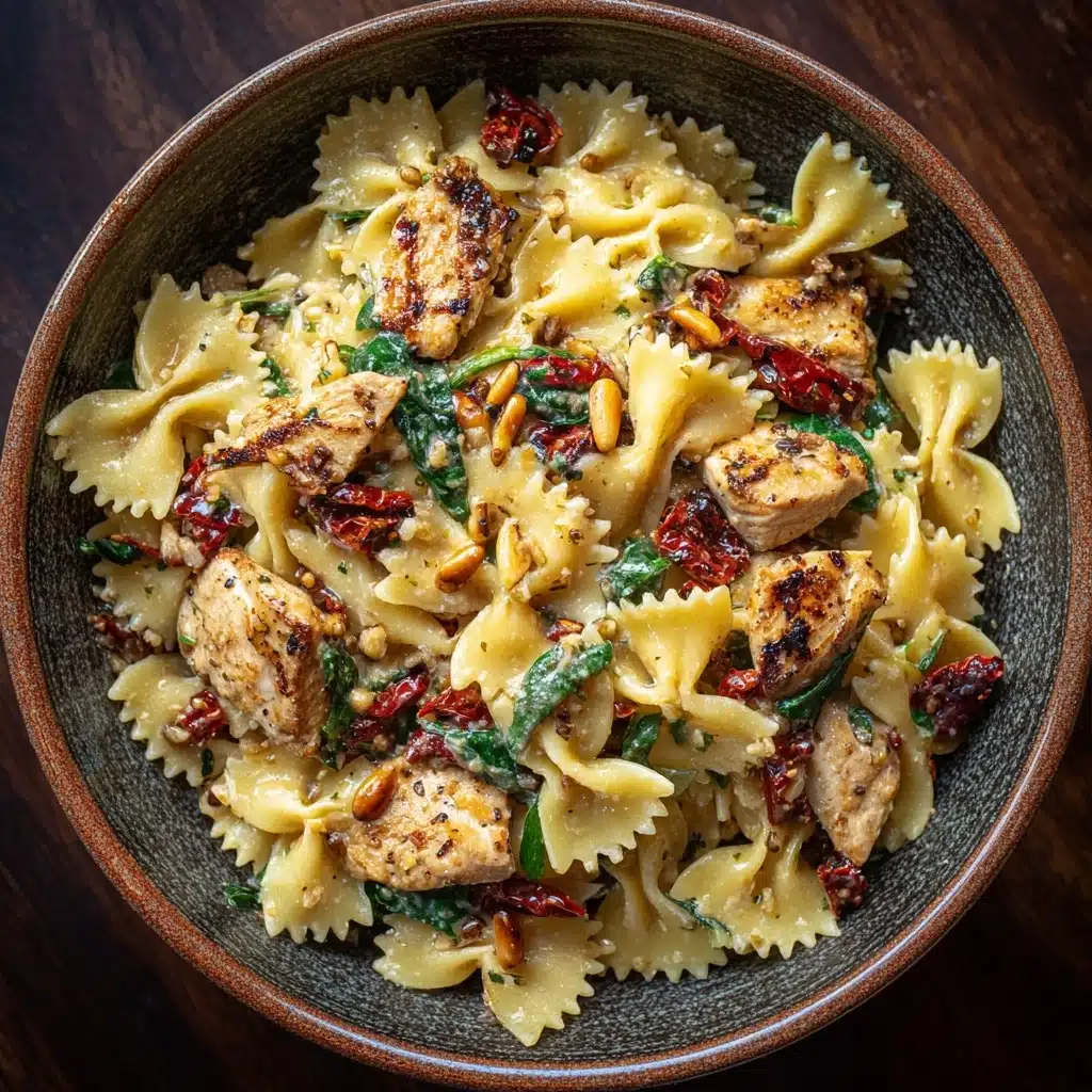 Creamy Sun-Dried Tomato Chicken Pasta Recipe - Recipe Image
