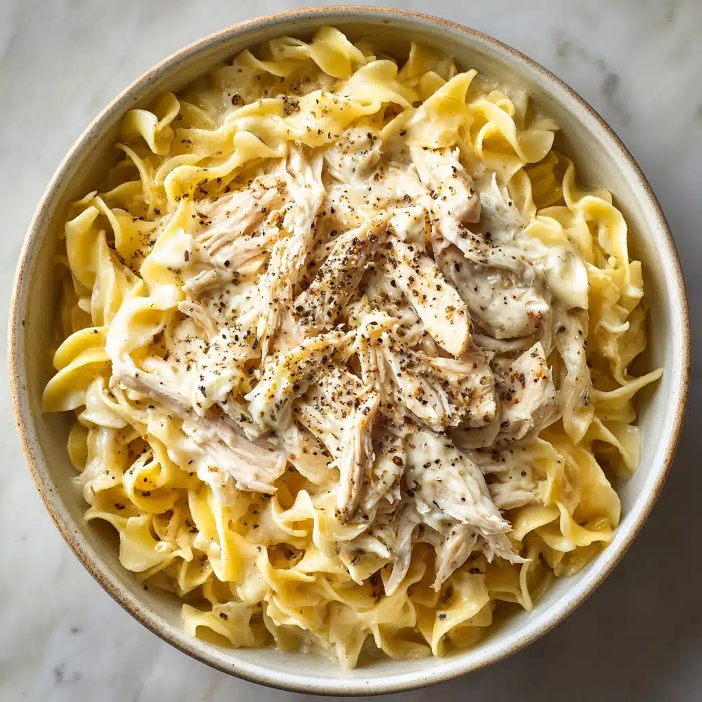 Amish Chicken & Noodles Recipe - Recipe Image