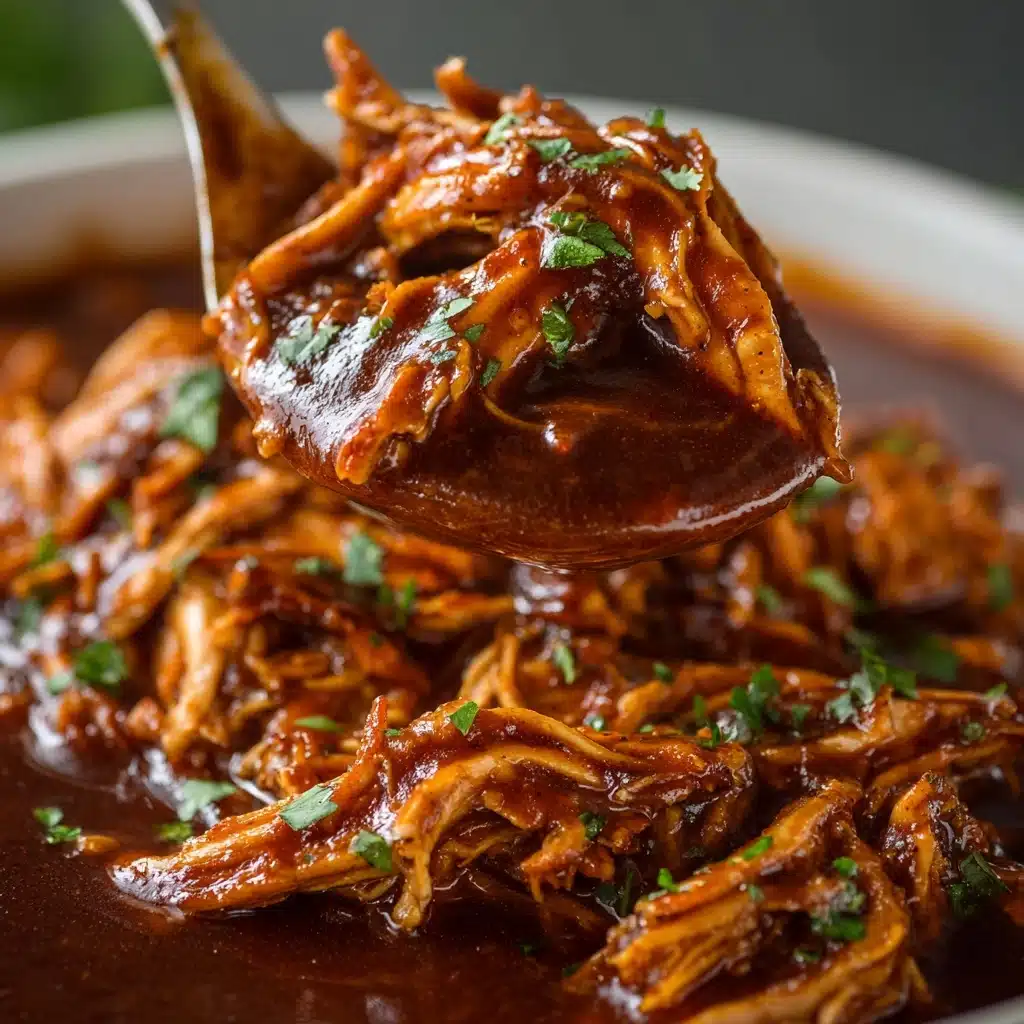 Slow Cooker Zesty BBQ Chicken Recipe - Recipe Image