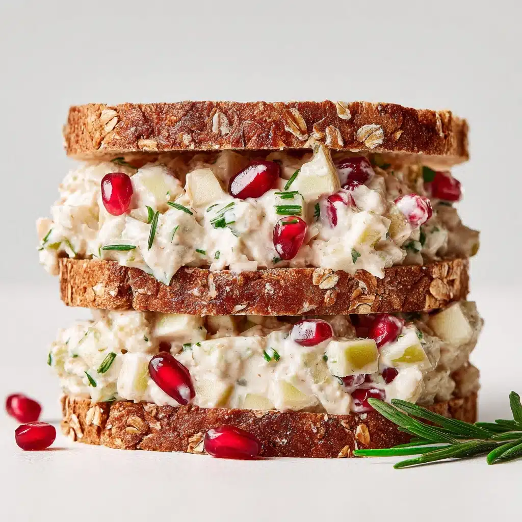 Pomegranate Apple Chicken Salad Recipe - Recipe Image