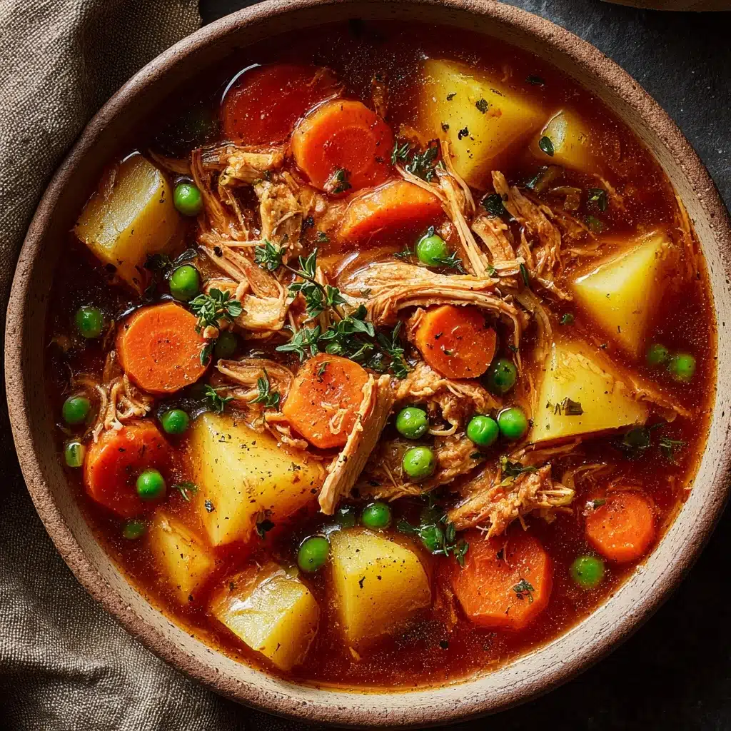 Hearty Chicken and Vegetable Stew Recipe – 1 Comforting Dish You’ll Absolutely Love! Recipe - Recipe Image
