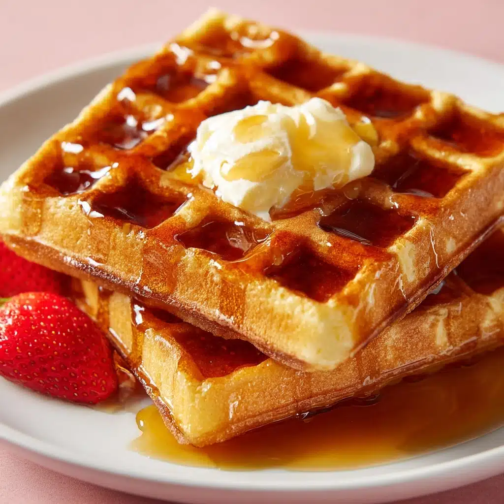 Delicious Old-Fashioned Pound Cake Waffles: How to Make Them Irresistible Recipe - Recipe Image