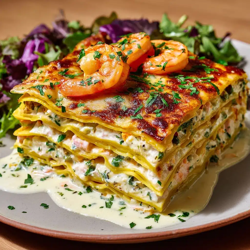 Seafood Lasagna with Shrimp & Crab – The Ultimate Comfort Food Recipe - Recipe Image