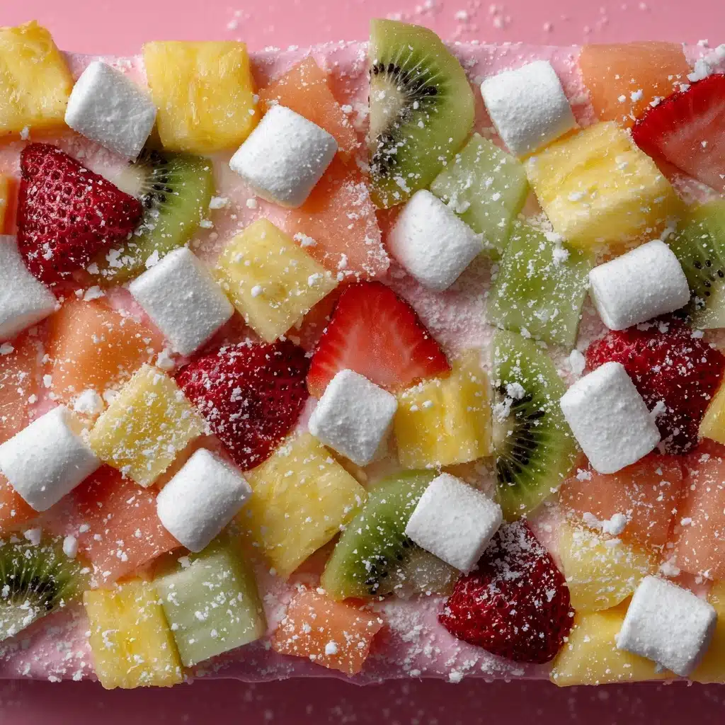 Easter Cheesecake Fruit Fluff Recipe - Recipe Image