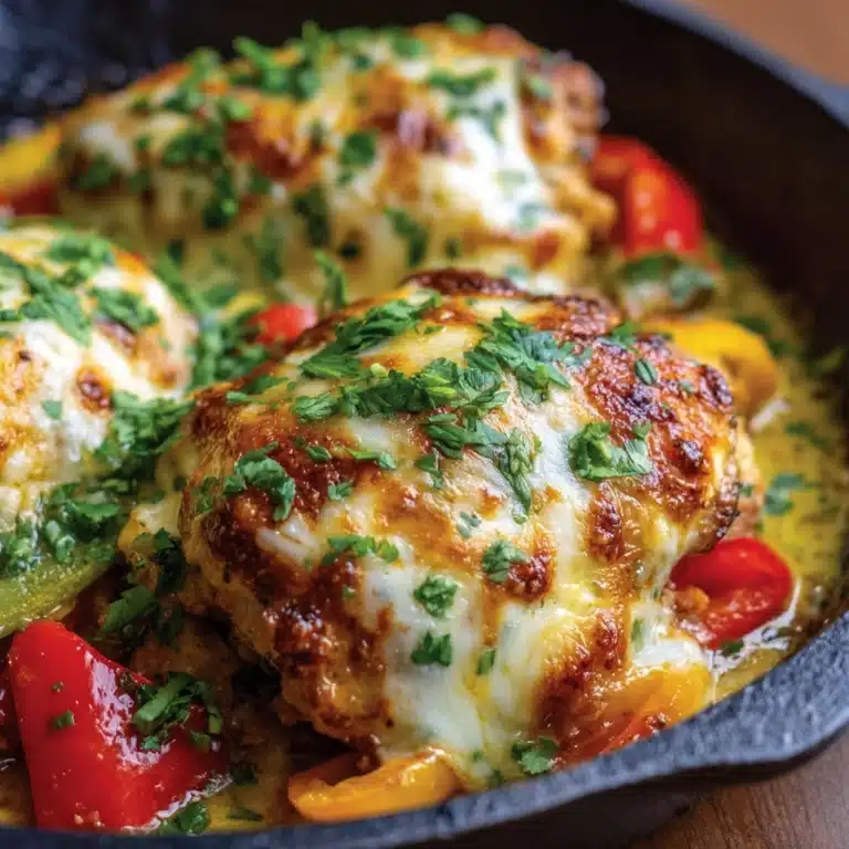 Cheesy Baked Fajita Chicken Recipe