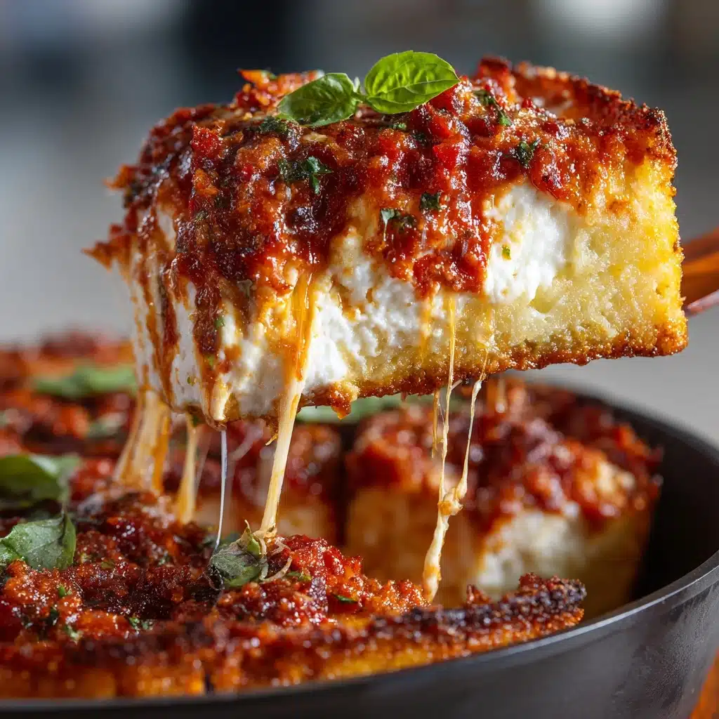 Cheesy Garbage Bread Delight Recipe - Recipe Image