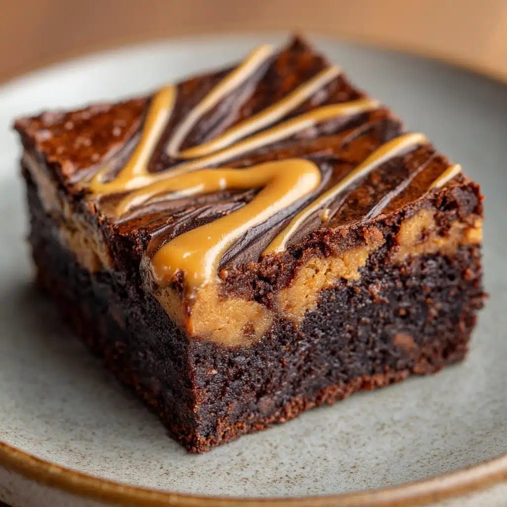 Peanut Butter Protein Brownie Recipe - Recipe Image
