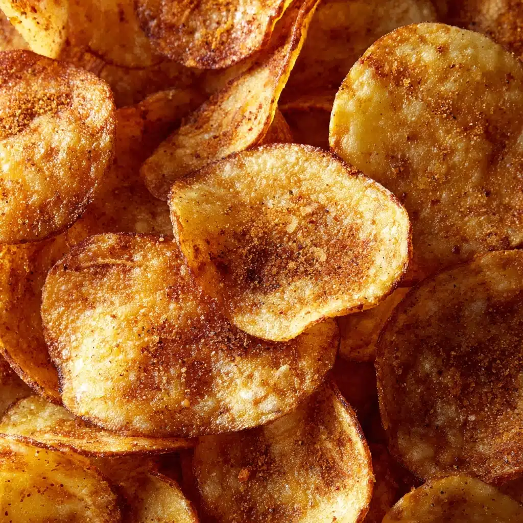 Air Fryer Apple Chips with Cinnamon Sugar Recipe - Recipe Image