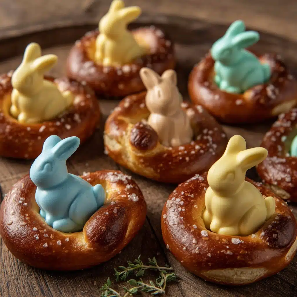 Easter Bunny Pretzels Recipe - Recipe Image