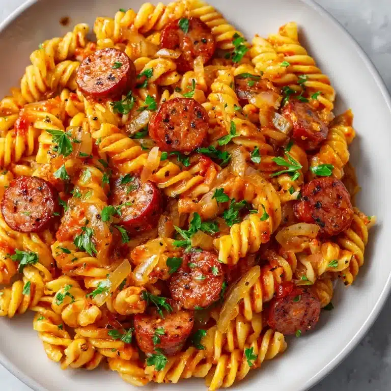 One Pot Kielbasa Pasta Recipe