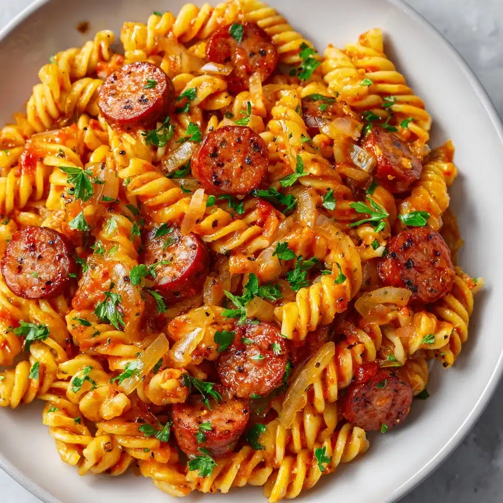 One Pot Kielbasa Pasta Recipe