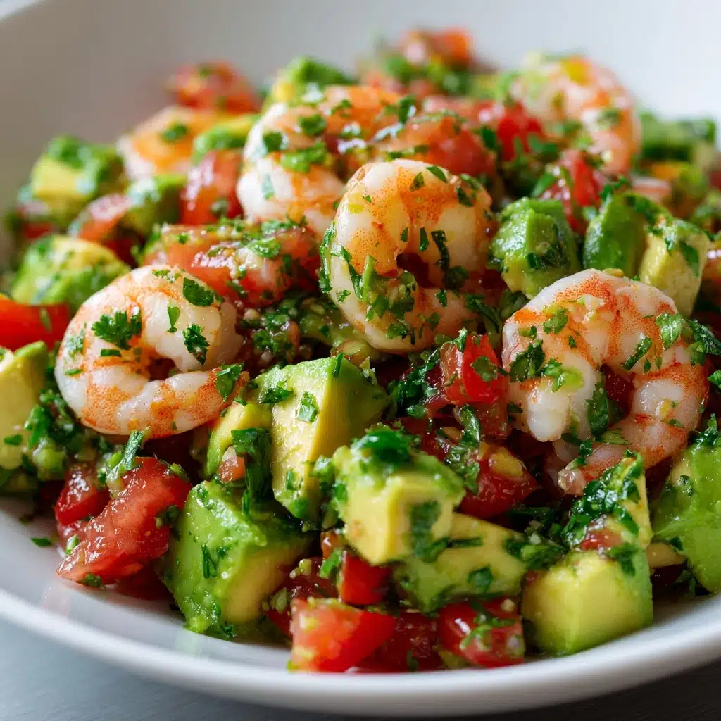 Avocado Salsa Shrimp Salad: Fresh, Zesty & Flavor-Packed! Recipe - Recipe Image