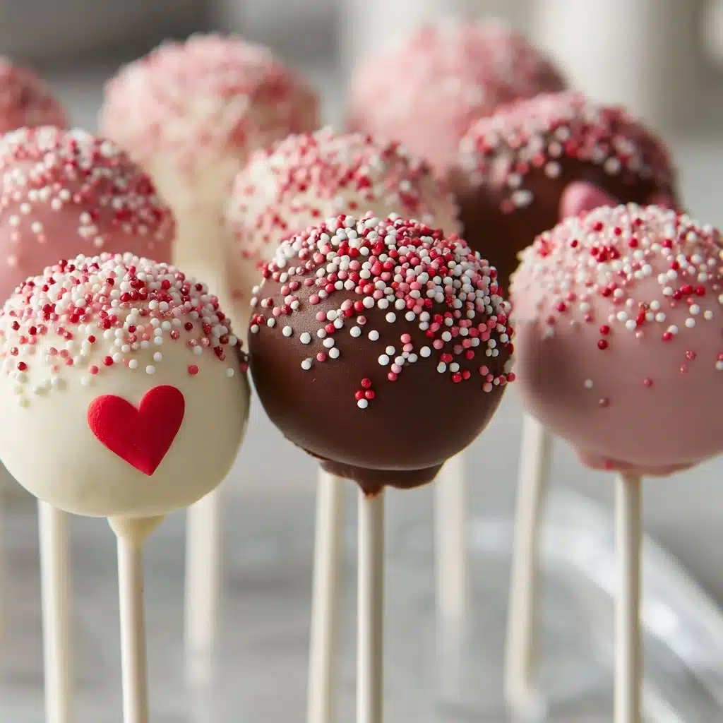 Romantic Cake Pops Recipe - Recipe Image