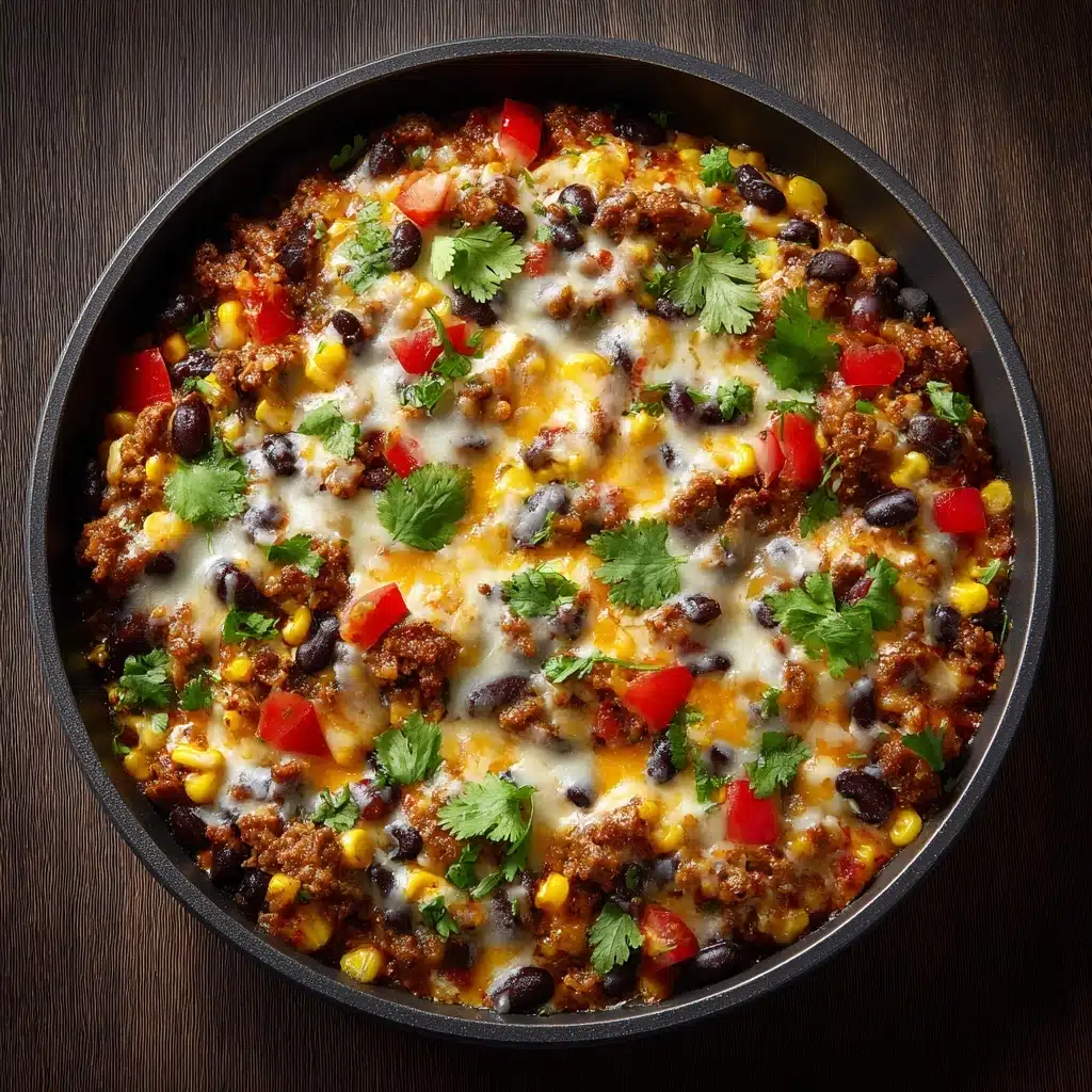 Mexican Beef and Rice Skillet Recipe