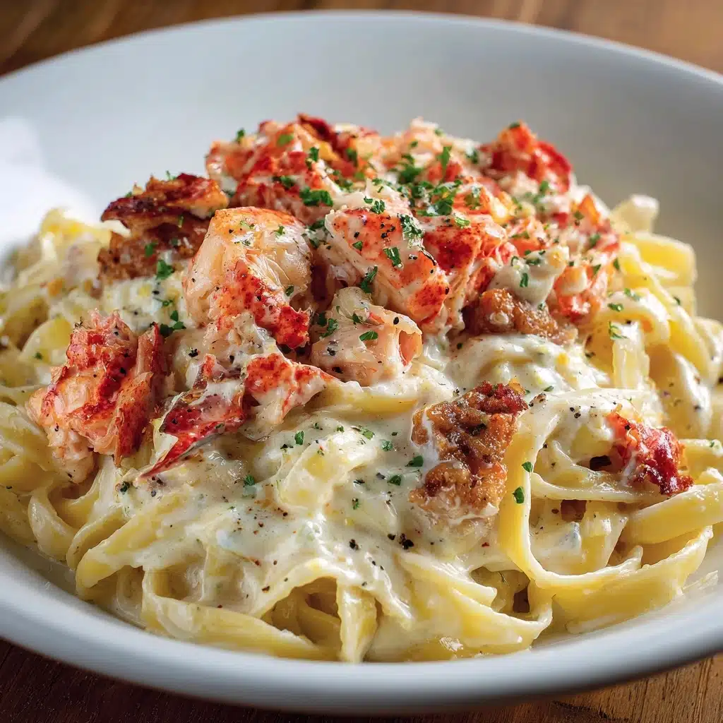 Creamy Tuscan Lobster Pasta Recipe