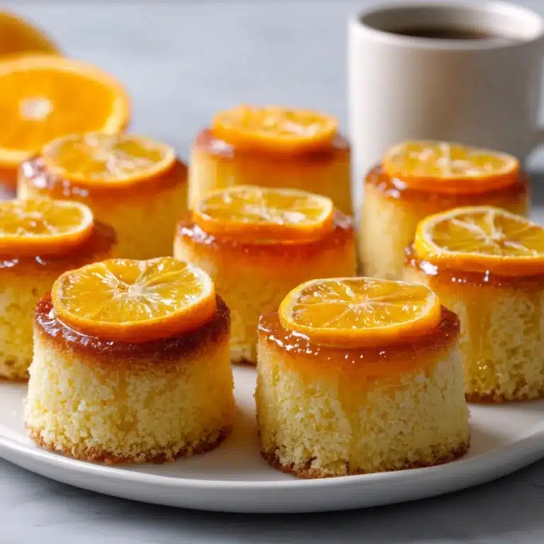 Mandarin Upside-Down Cakelets Recipe