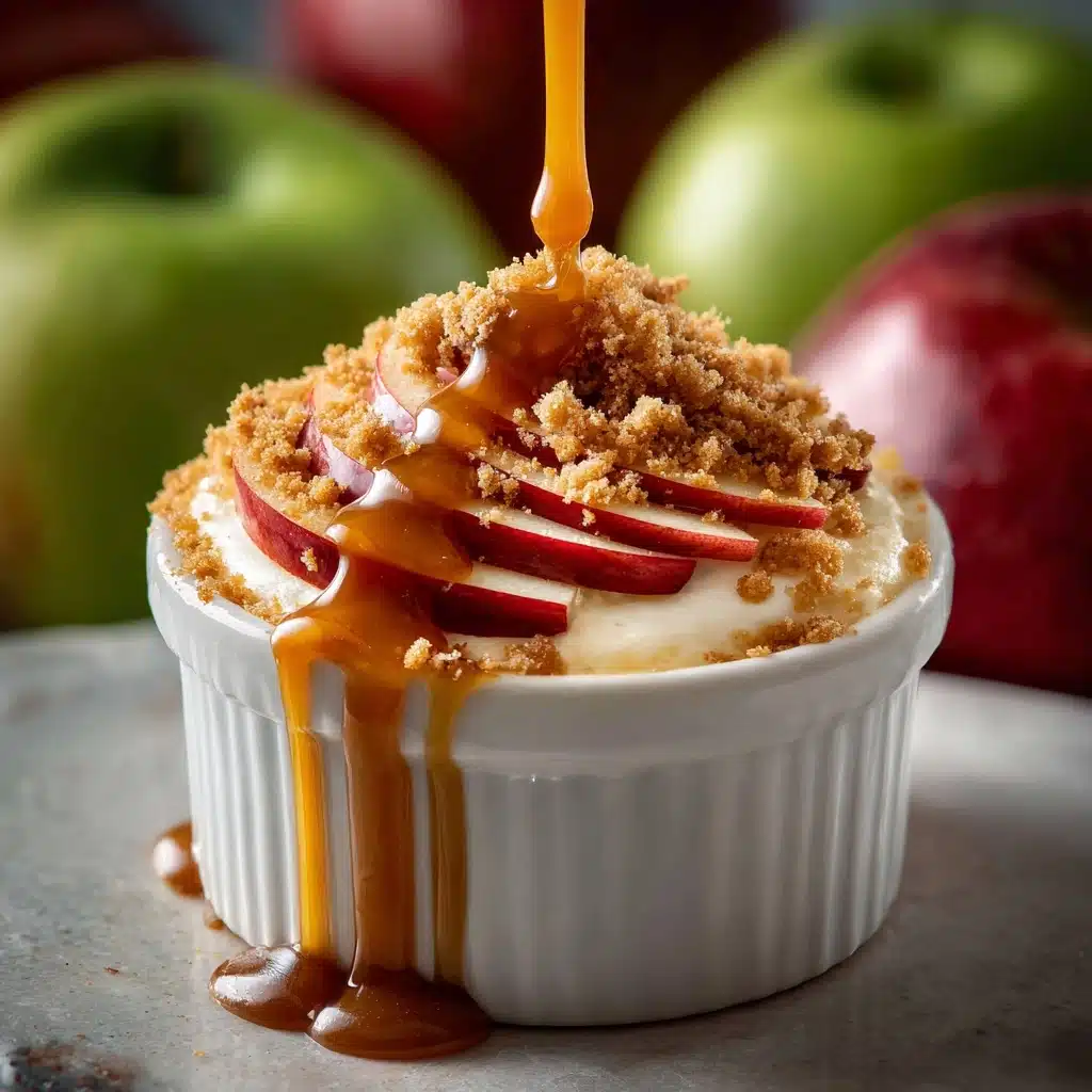 Cream Cheese Caramel Apple Dip with Toffee Bits Recipe - Recipe Image