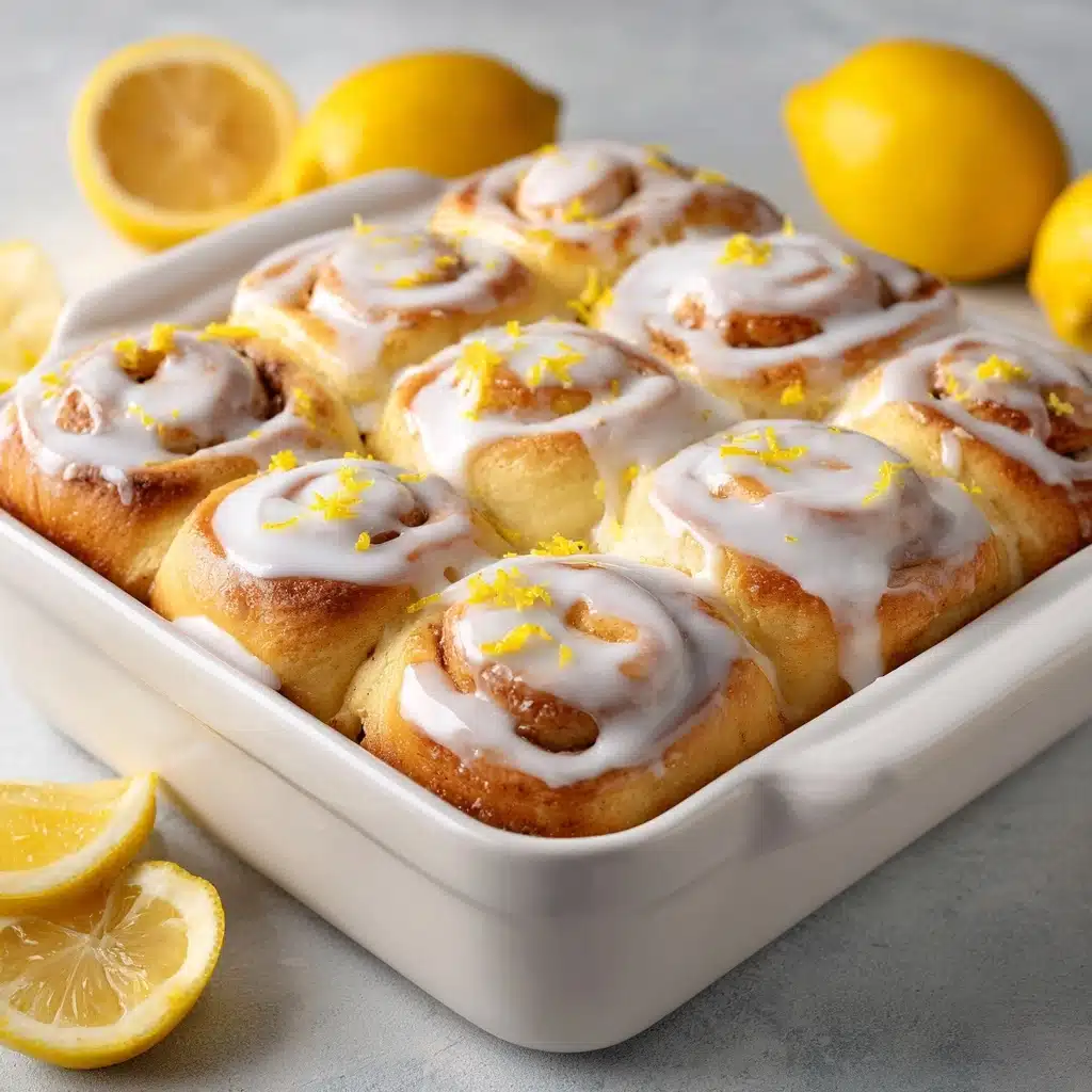 Lemon Sweet Rolls Recipe