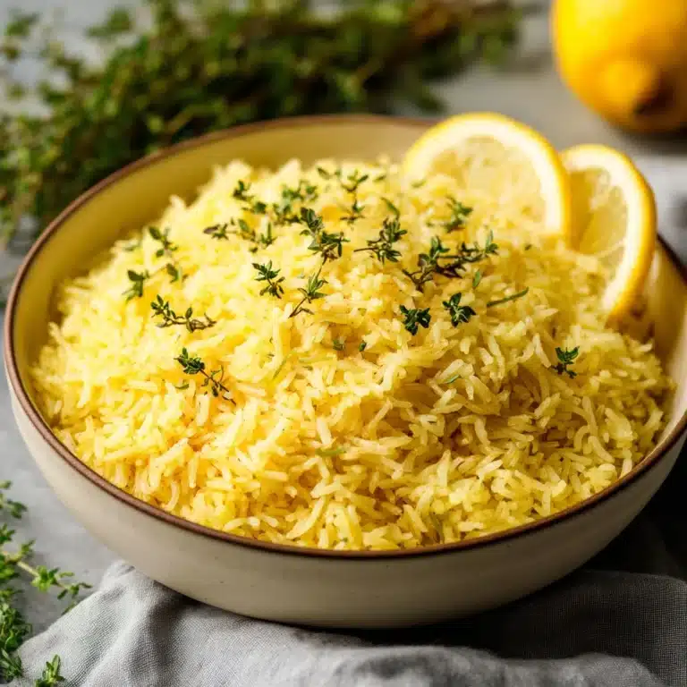 Easy and Delicious Lemon Rice Recipe