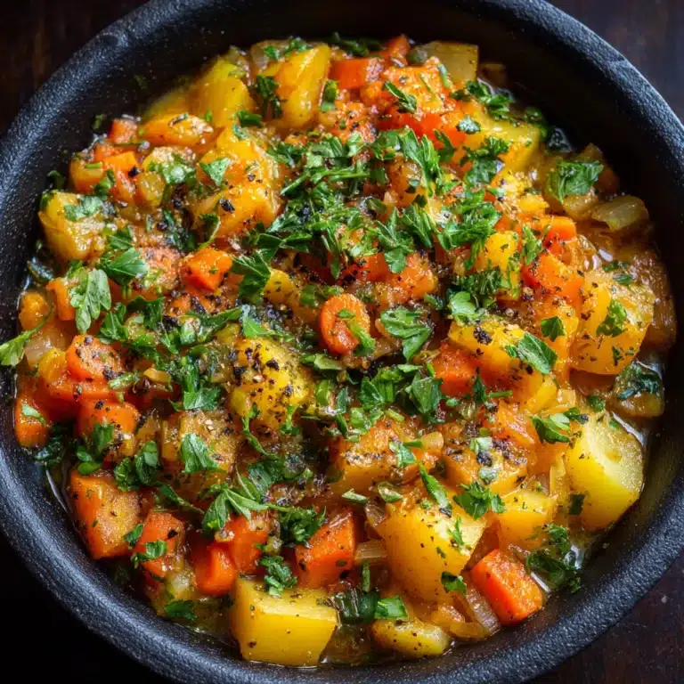 Wholesome Vegetable Stew: Flavorful Summer Delight Recipe