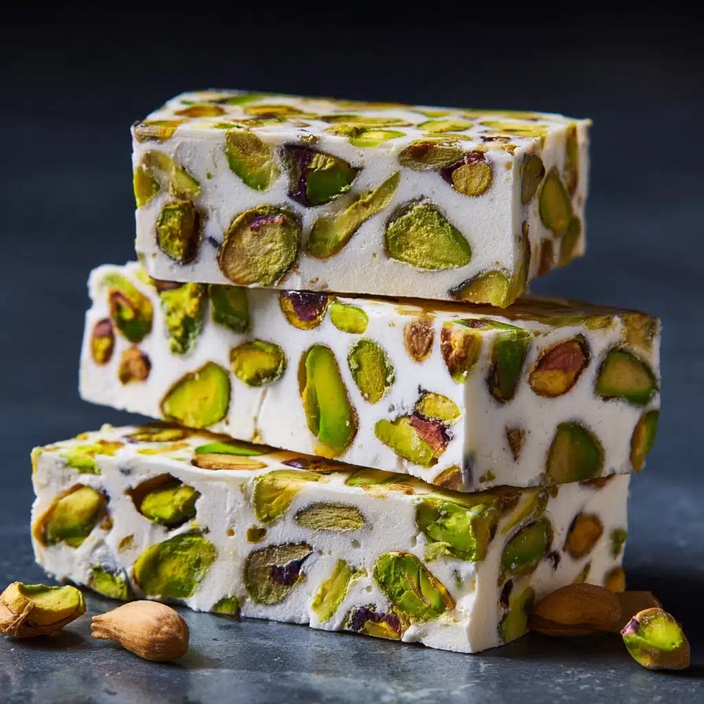 Pistachio Nougat: A Sweet, Nutty Delight Recipe - Recipe Image