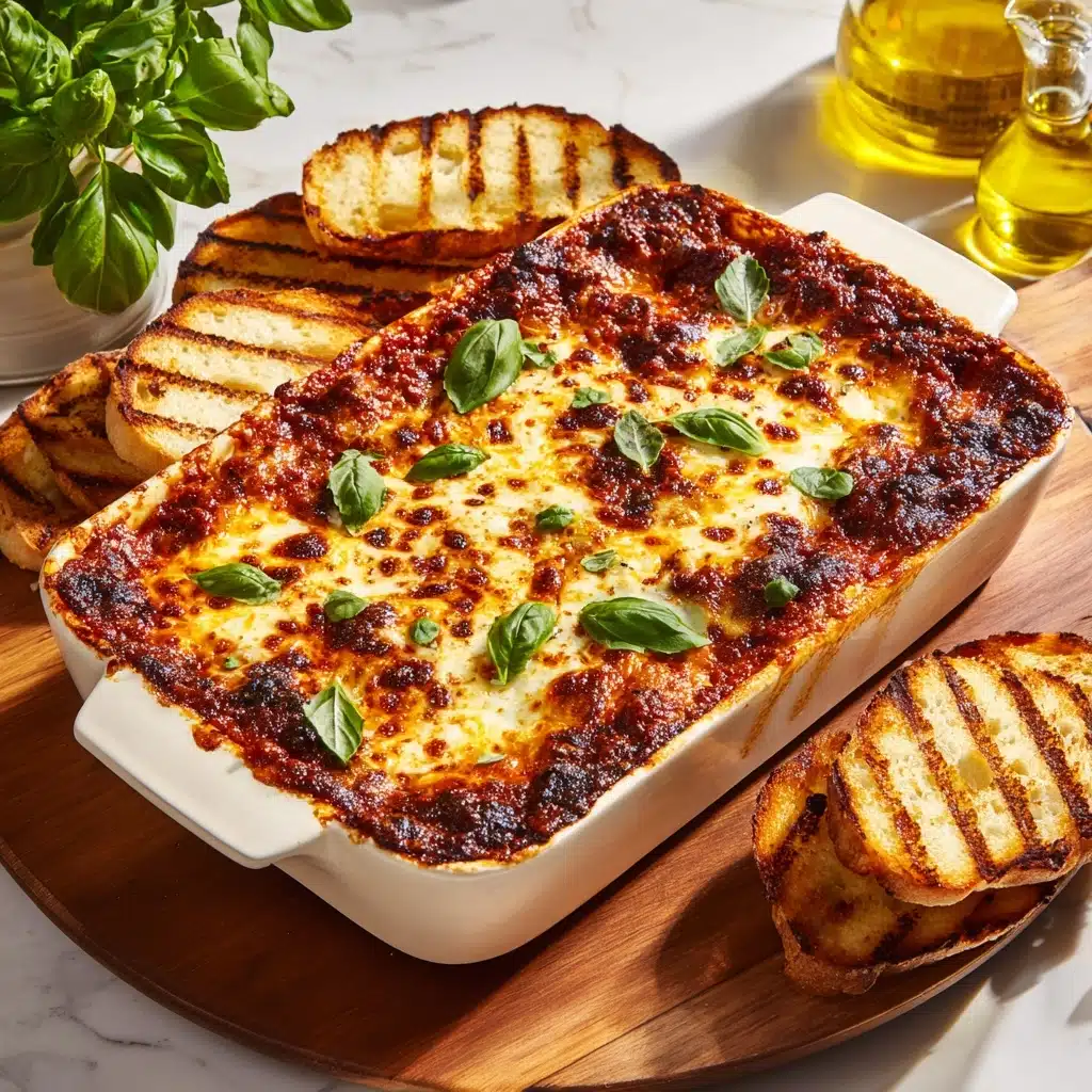 Baked Goat Cheese Bruschetta Dip Recipe - Recipe Image