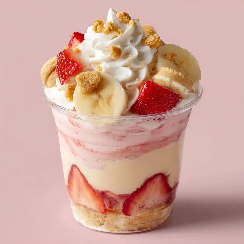 Strawberry Cheesecake Banana Pudding Recipe - Recipe Image
