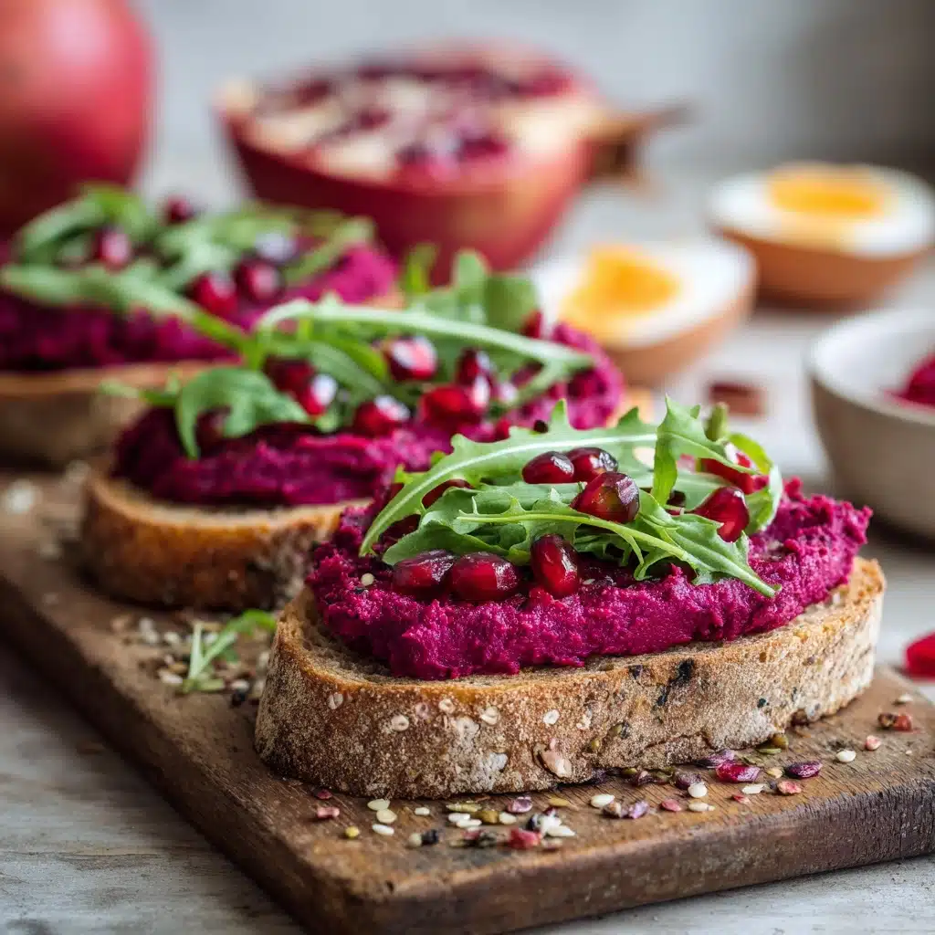 Beetroot and Ricotta Cheese Spread Recipe - Recipe Image