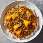 Vegan Butter Lentils and Potatoes Recipe