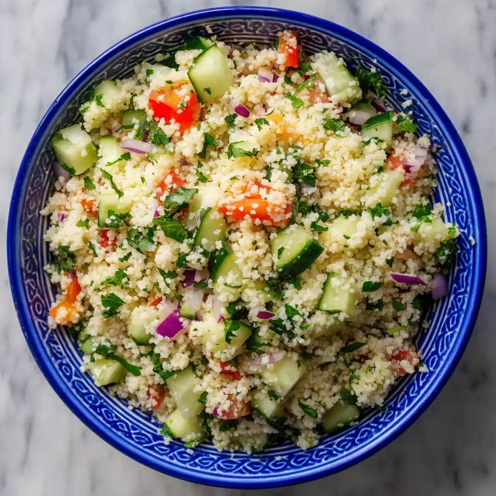 Cauliflower Rice Tabbouleh Recipe - Recipe Image