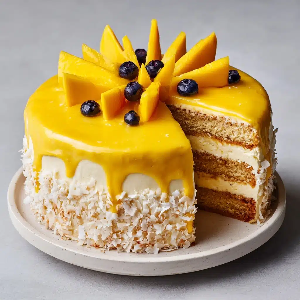 Mango Mousse Cake Recipe - Recipe Image