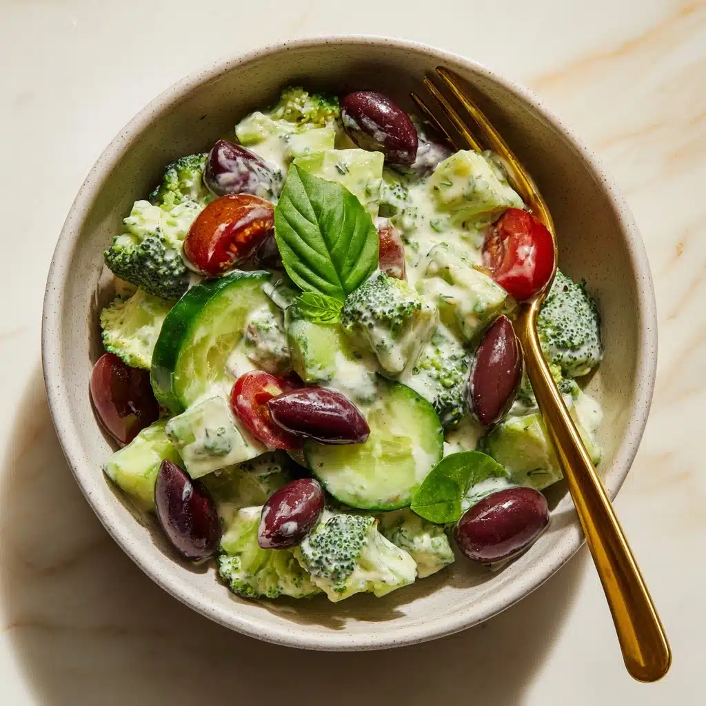 Greek Healthy Broccoli Salad Recipe - Recipe Image